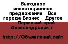 Выгодное инвестиционное предложение - Все города Бизнес » Другое   . Пермский край,Александровск г.